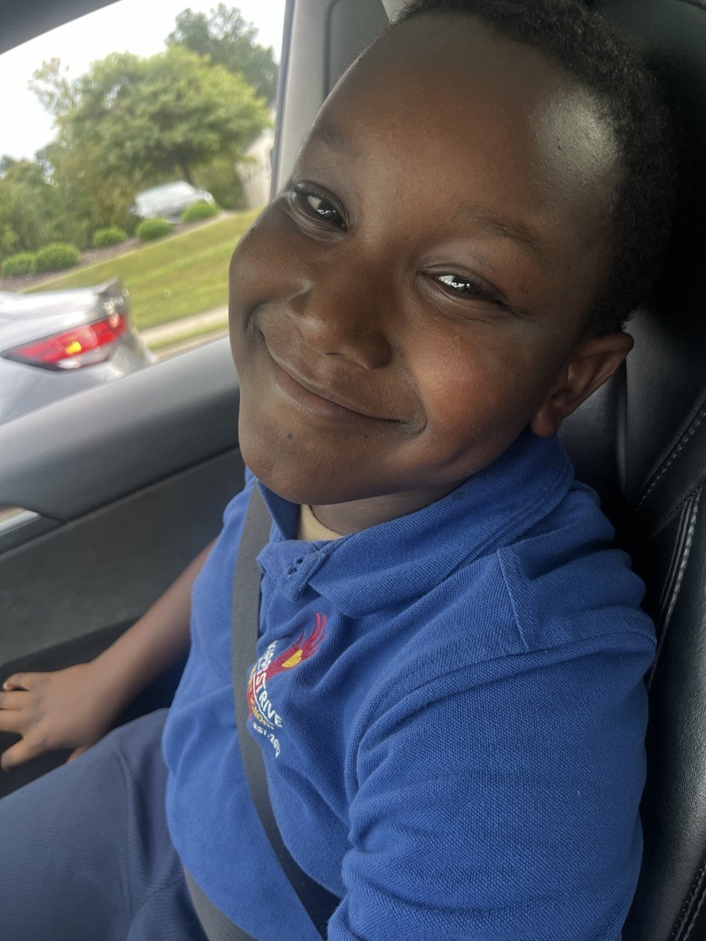Trejur smiling